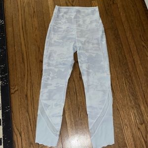 Lululemon white camo leggings